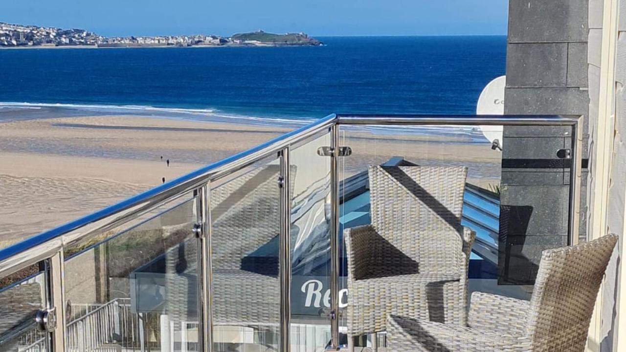 Sandy Bay Apartment, St Ives Bay, Hayle Extérieur photo